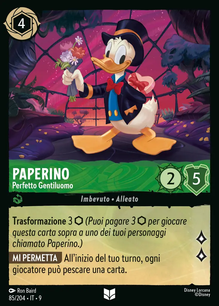 Paperino - Perfetto Gentiluomo