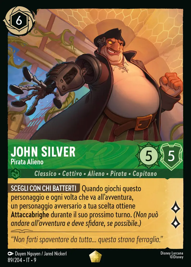John Silver - Pirata Alieno