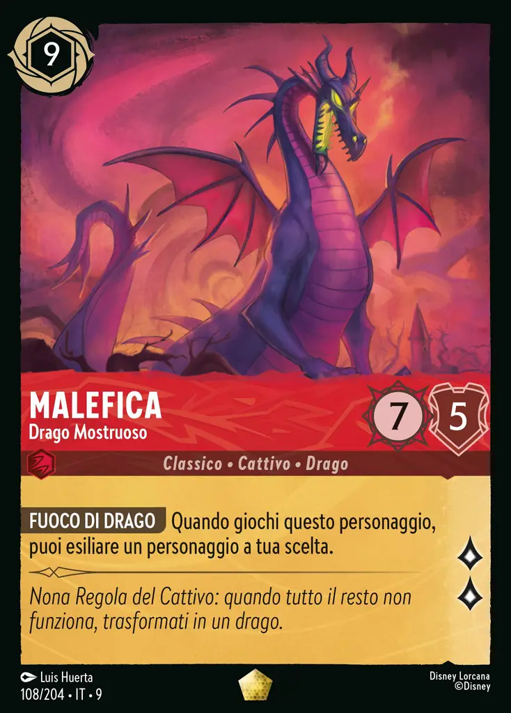 Malefica - Drago Mostruoso