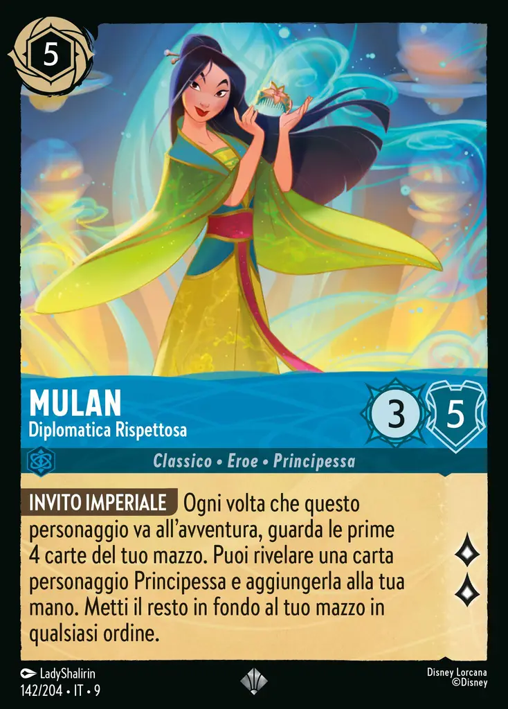 Mulan - Diplomatica Rispettosa