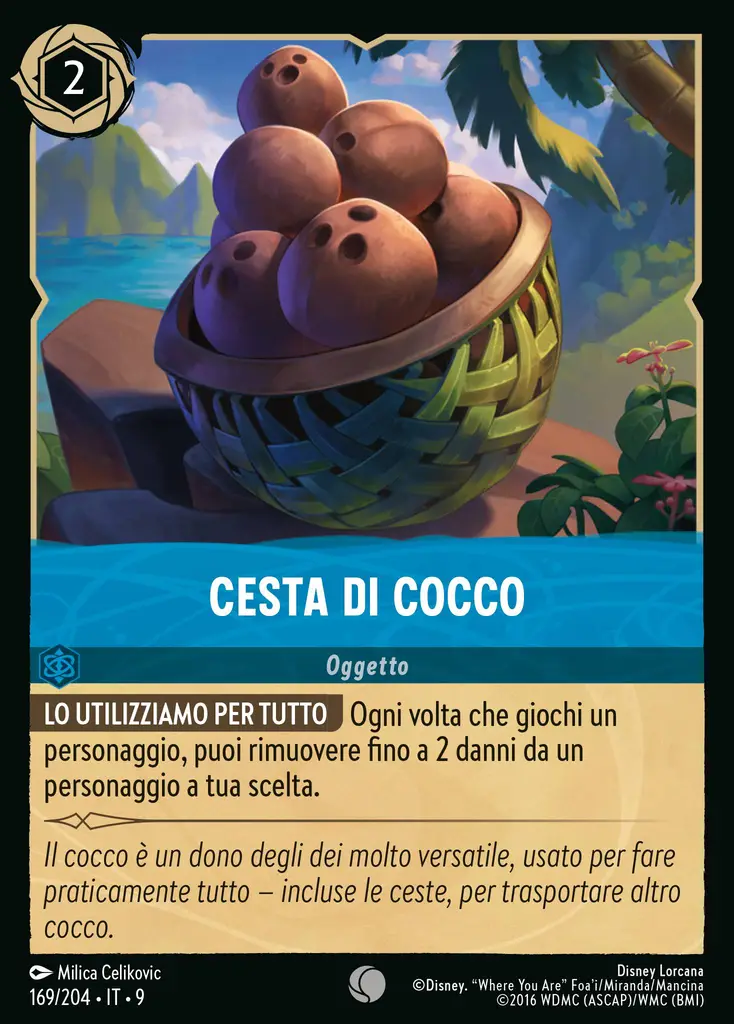 Cesta di Cocco