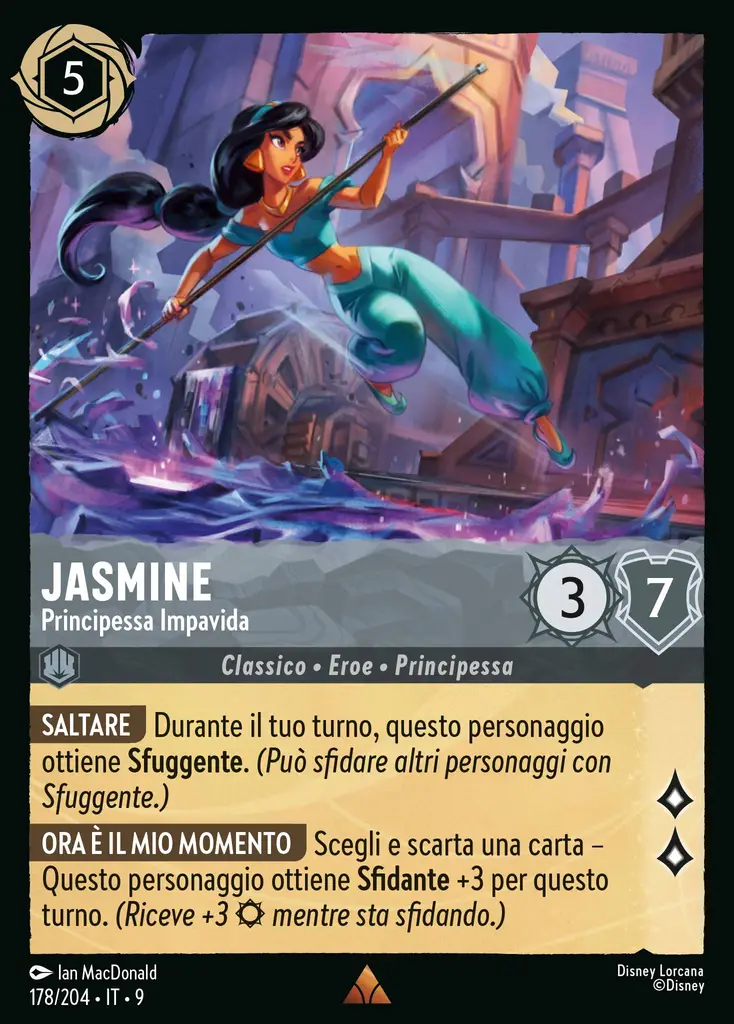 Jasmine - Principessa Impavida