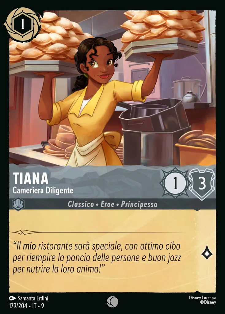 Tiana - Cameriera Diligente