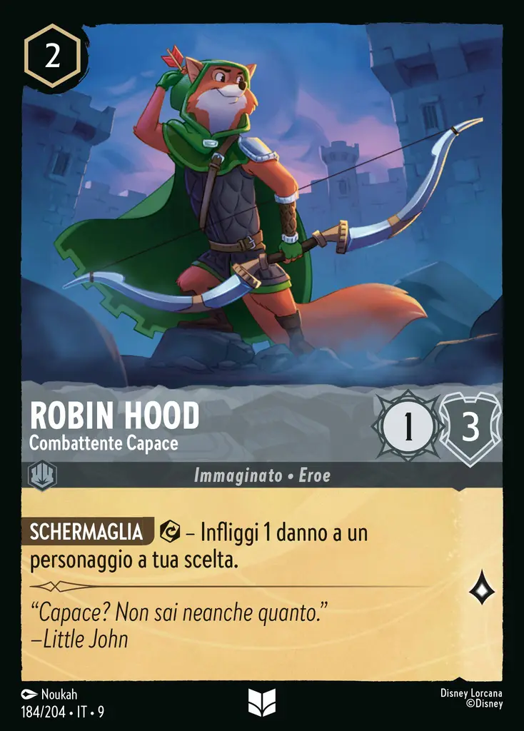 Robin Hood - Combattente Capace