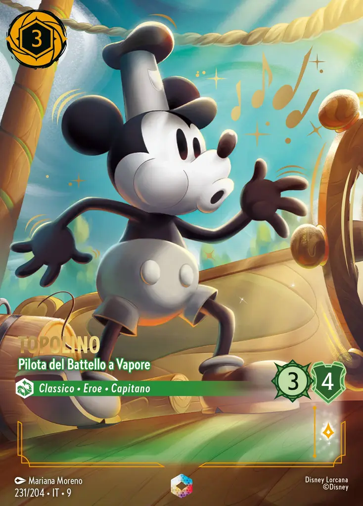 Topolino - Pilota del Battello a Vapore