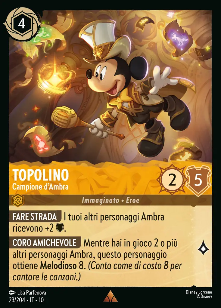 Topolino - Campione d'Ambra