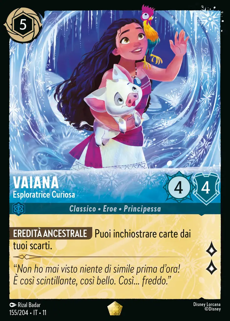 Vaiana - Esploratrice Curiosa
