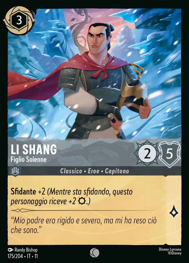 Li Shang - Figlio Solenne