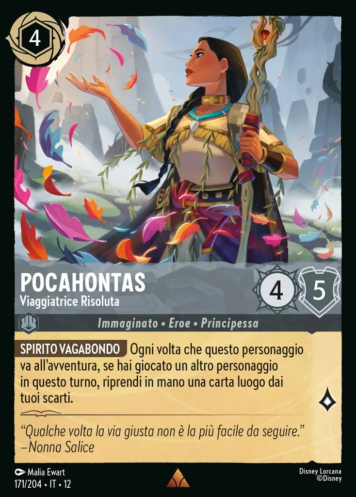 Pocahontas - Viaggiatrice Risoluta