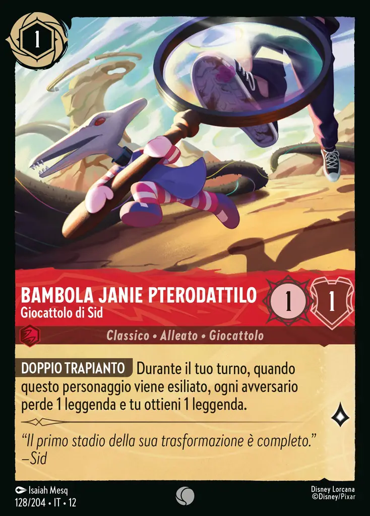 Bambola Janie Pterodattilo - Giocattolo di Sid