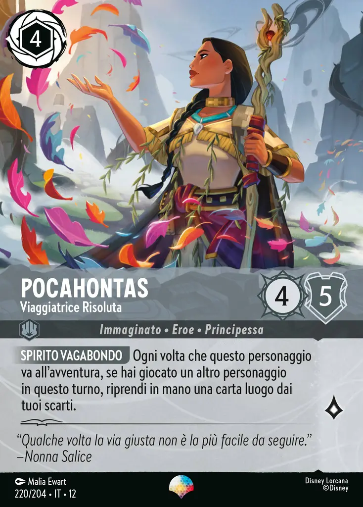 Pocahontas - Viaggiatrice Risoluta