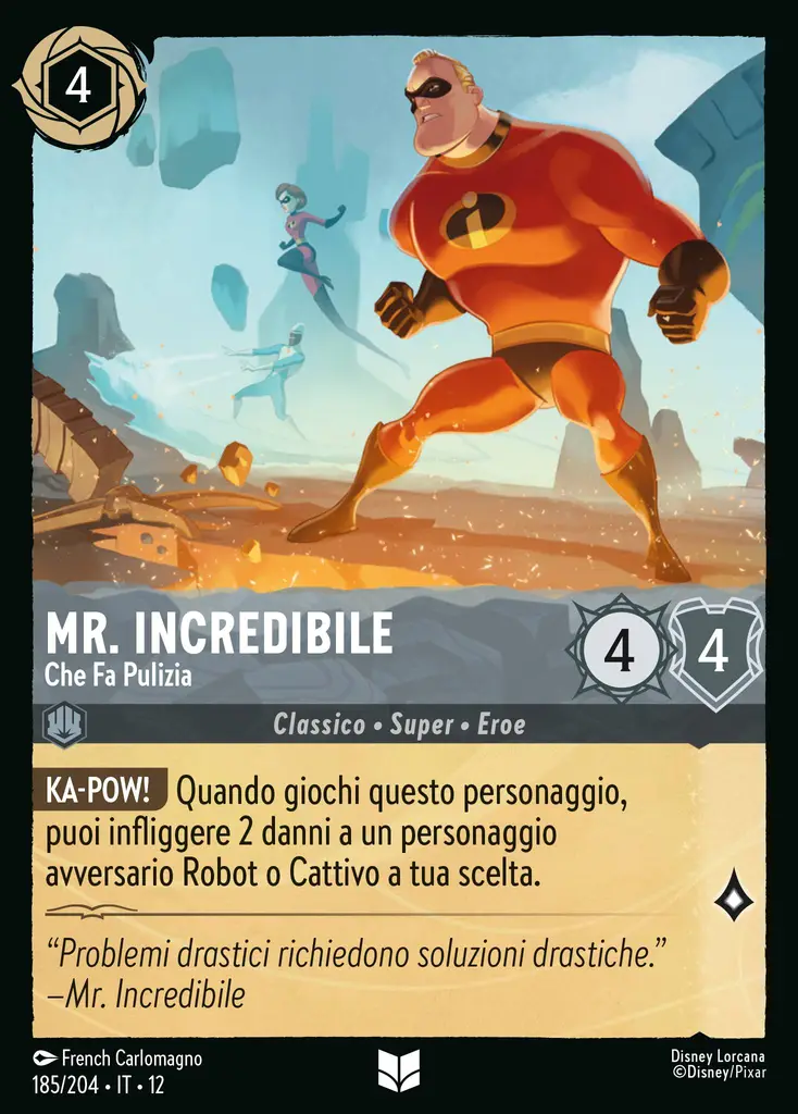 Mr. Incredibile - Che Fa Pulizia