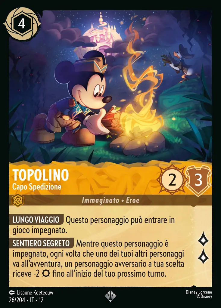 Topolino - Capo Spedizione