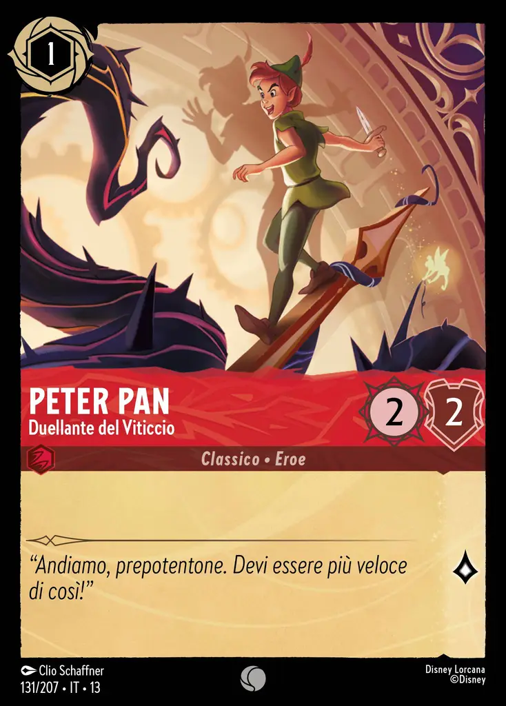 Peter Pan - Duellante del Viticcio