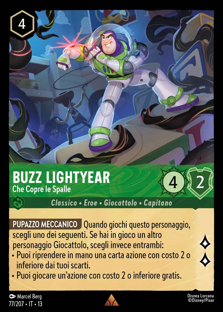 Buzz Lightyear - Che Copre le Spalle