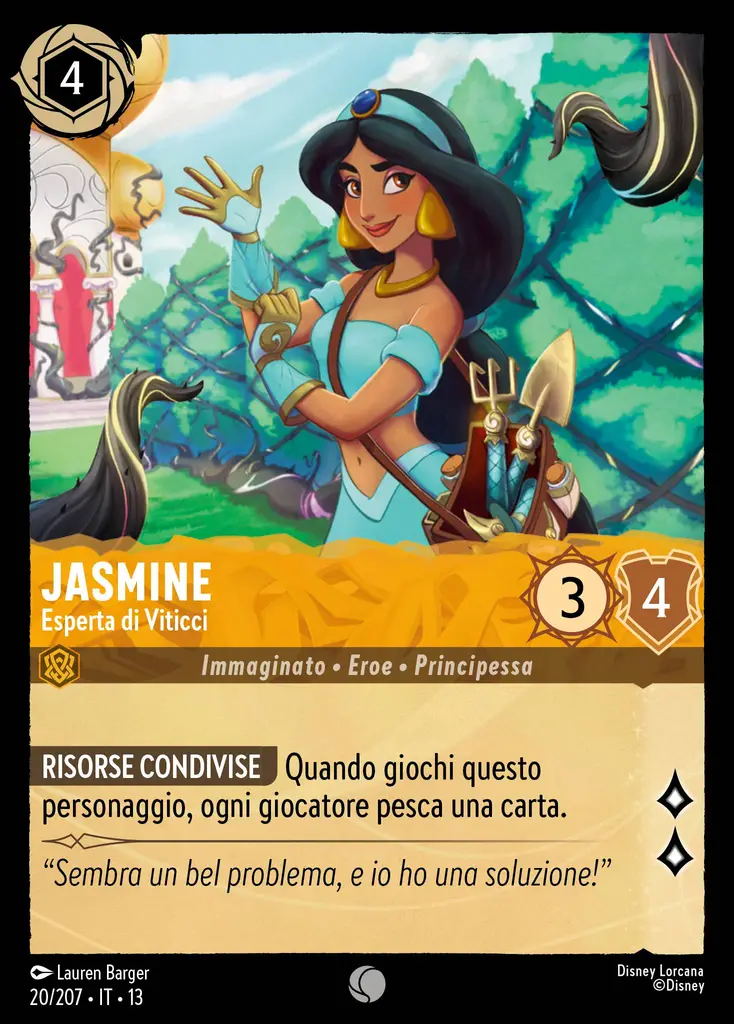 Jasmine - Esperta di Viticci