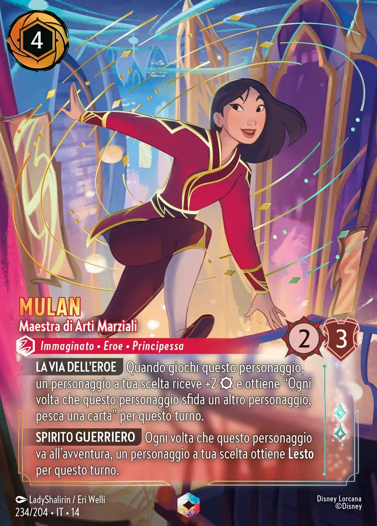 Mulan - Maestra di Arti Marziali