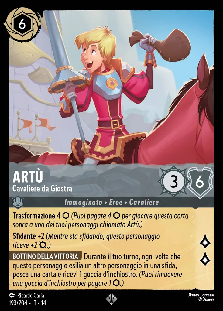 Artù - Cavaliere da Giostra