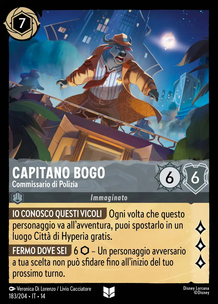 Capitano Bogo - Commissario di Polizia