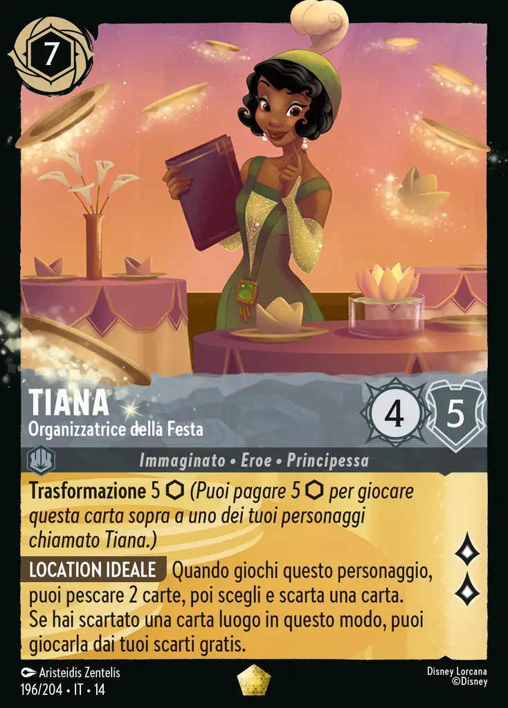 Tiana - Organizzatrice della Festa