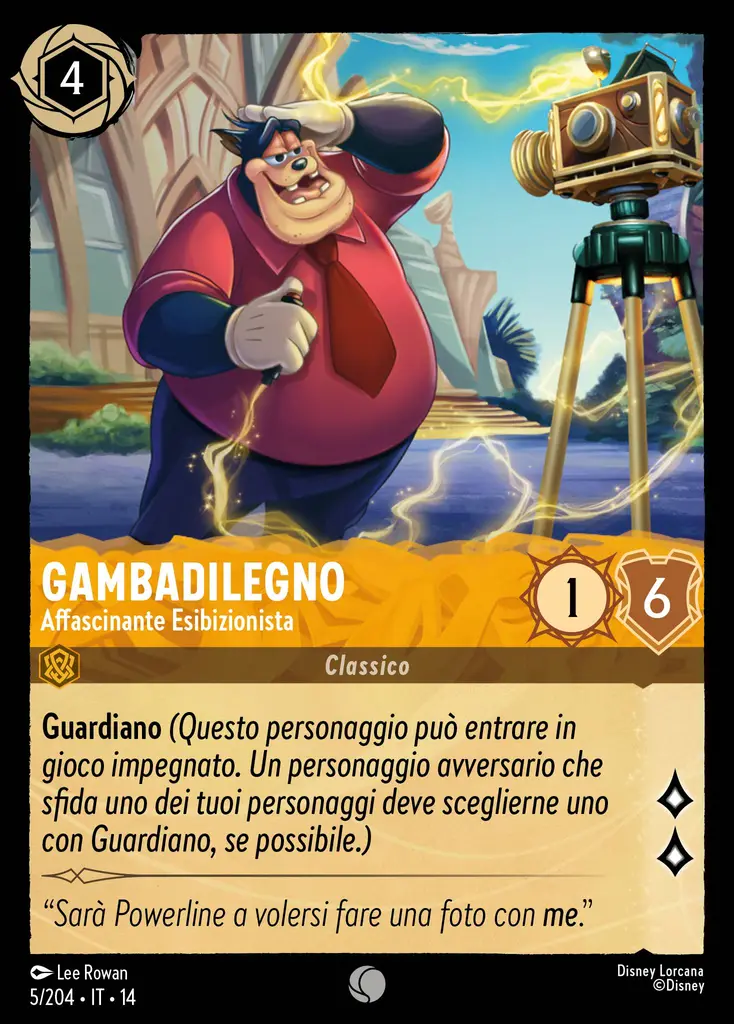 Gambadilegno - Affascinante Esibizionista