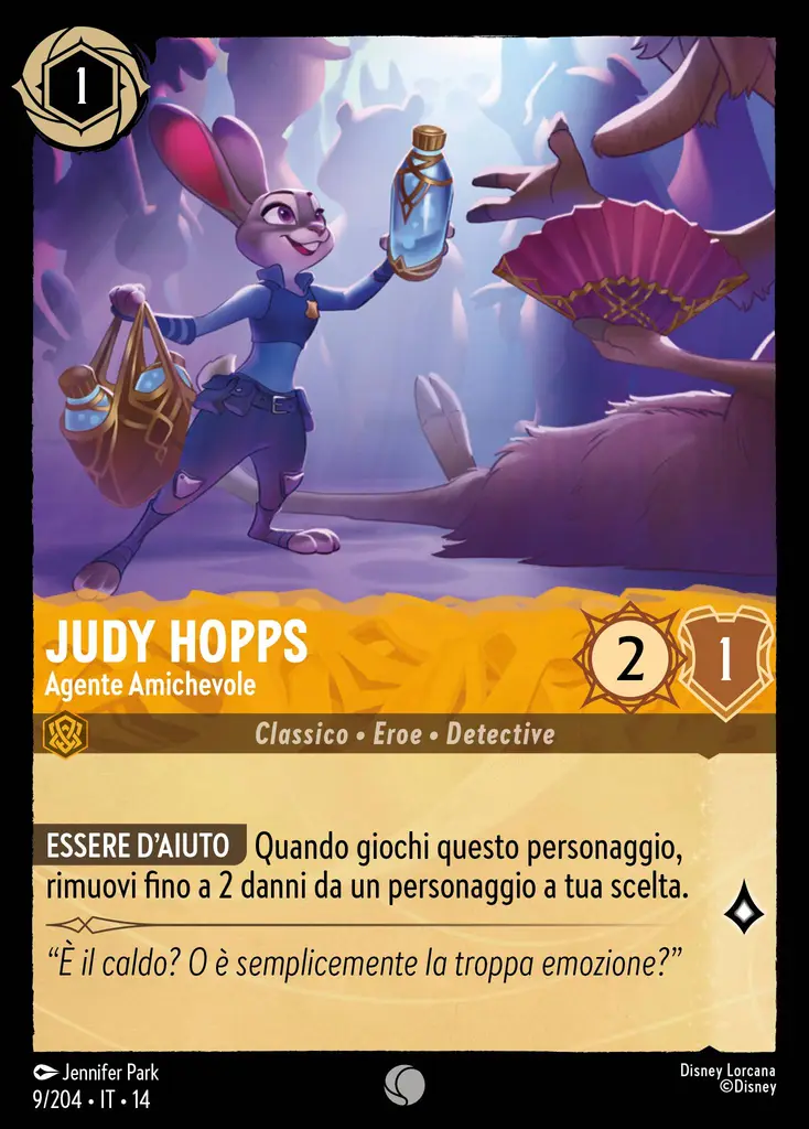 Judy Hopps - Agente Amichevole