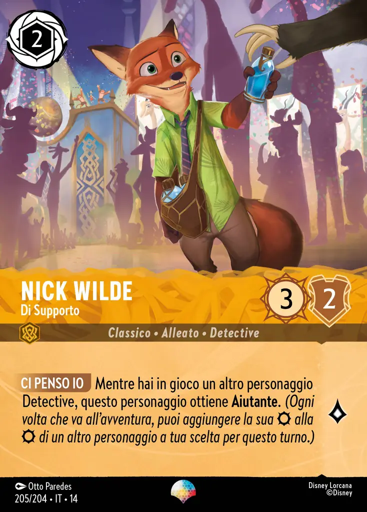Nick Wilde - Di Supporto