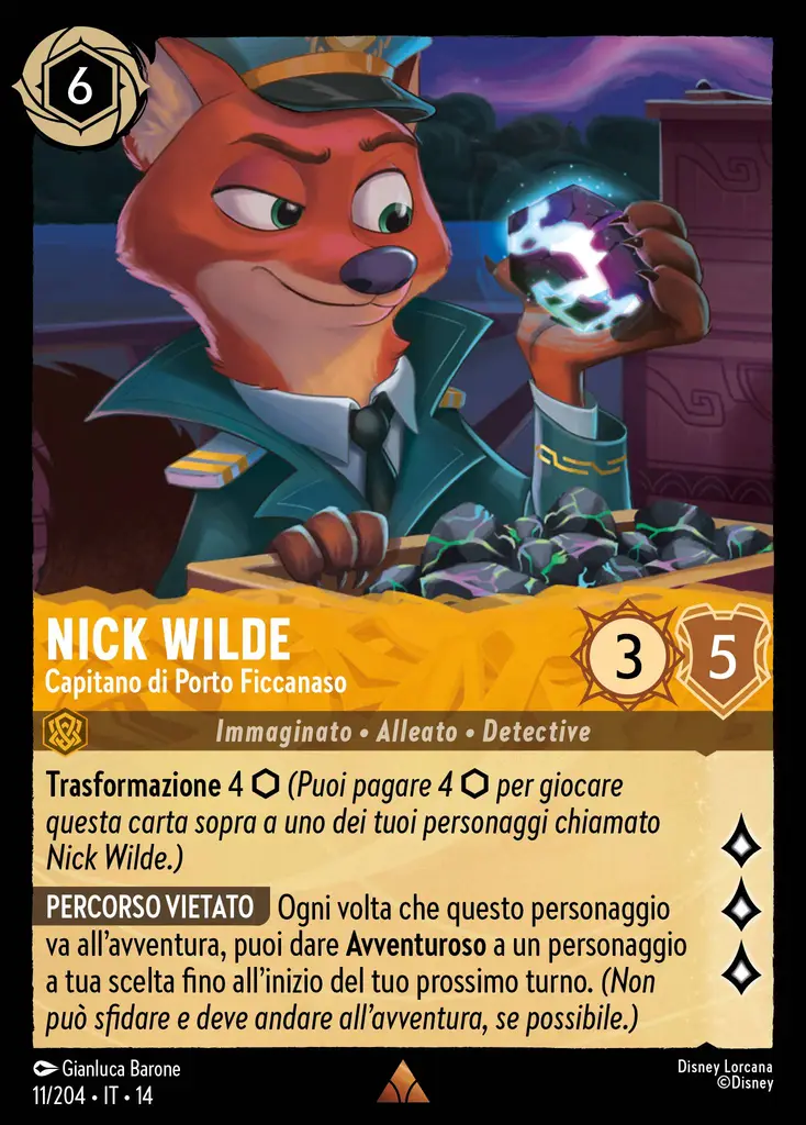 Nick Wilde - Capitano di Porto Ficcanaso