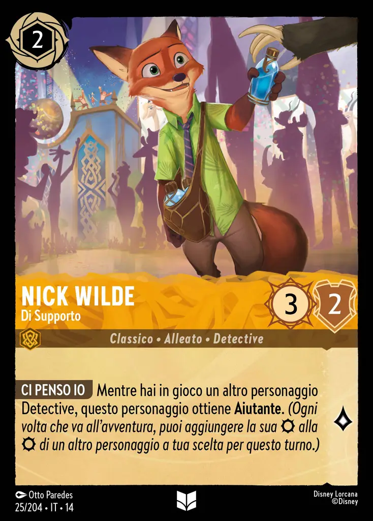 Nick Wilde - Di Supporto