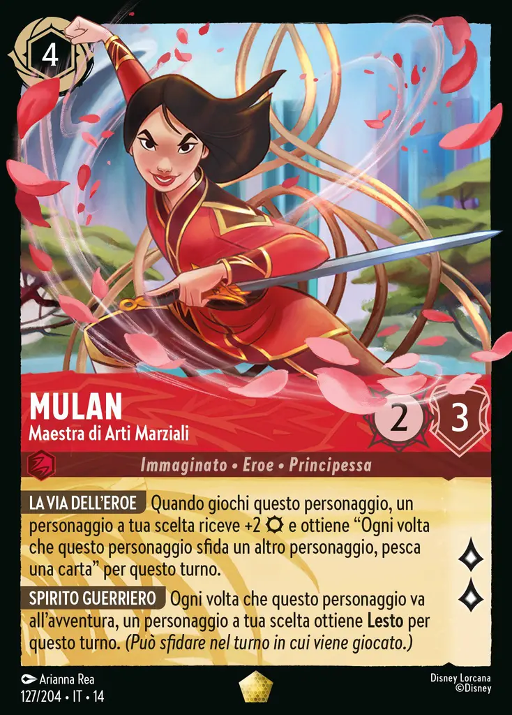 Mulan - Maestra di Arti Marziali