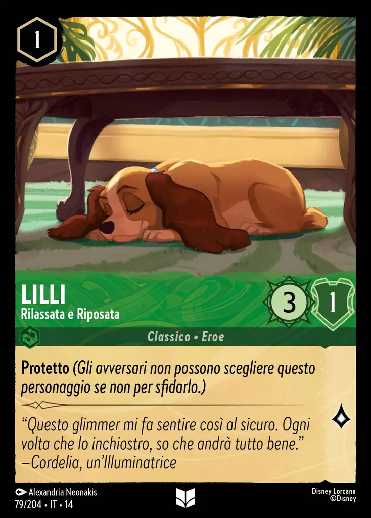 Lilli - Rilassata e Riposata