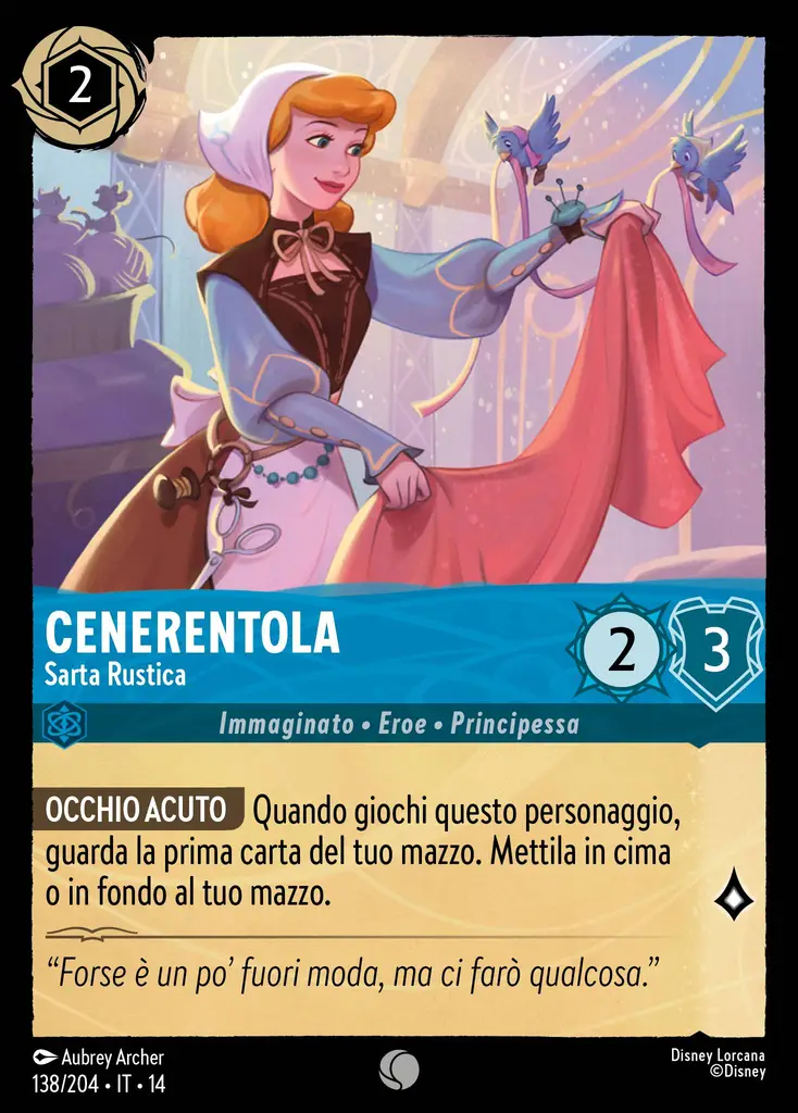 Cenerentola - Sarta Rustica