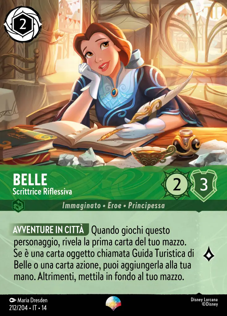 Belle - Scrittrice Riflessiva
