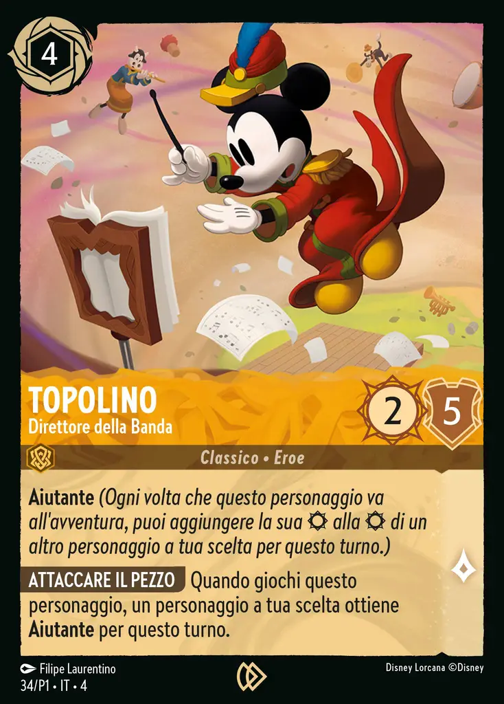 Topolino - Direttore della Banda