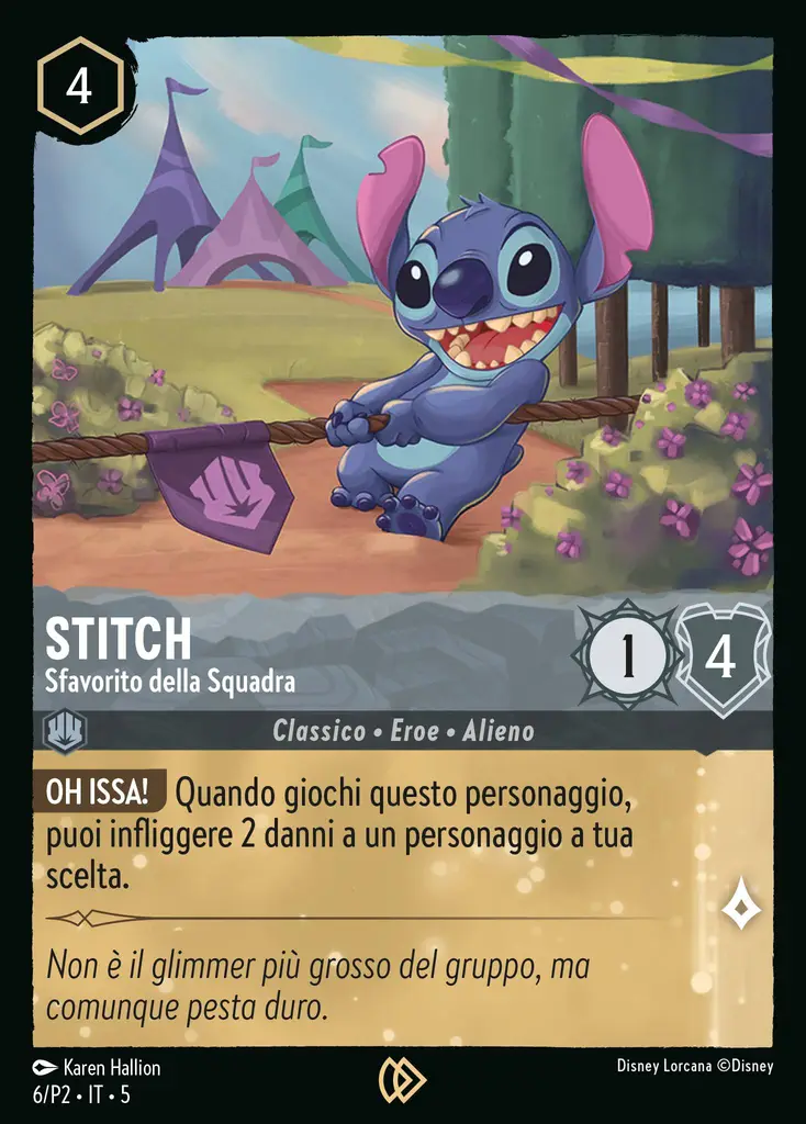 Stitch - Sfavorito della Squadra