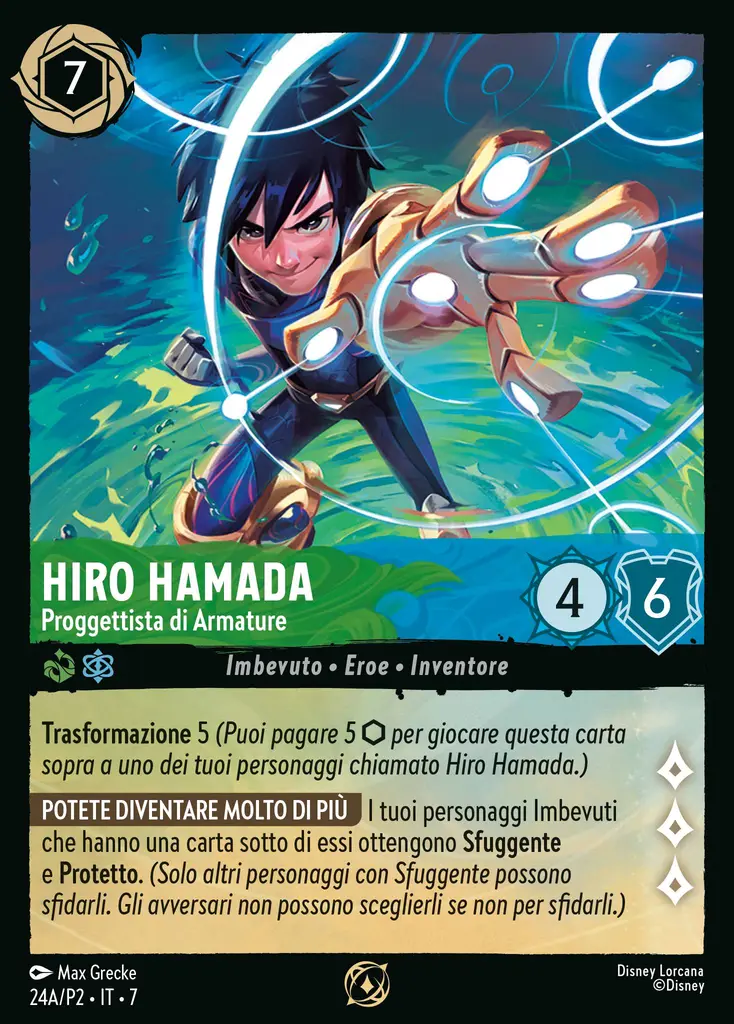 Hiro Hamada - Proggettista di Armature
