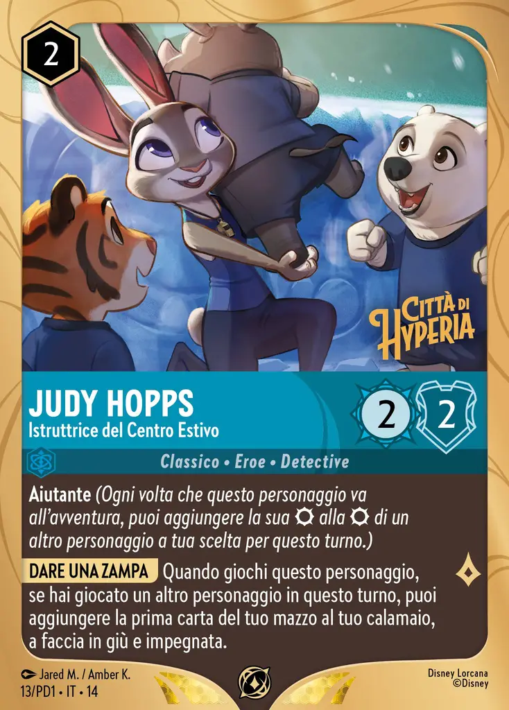Judy Hopps - Istruttrice del Centro Estivo
