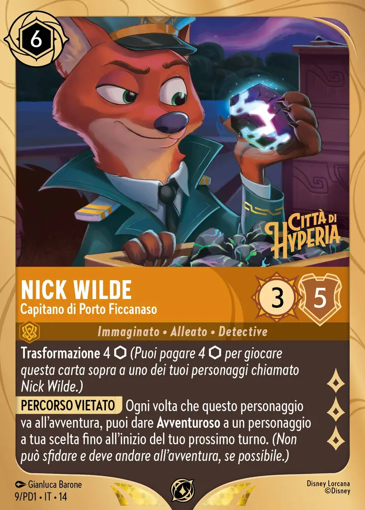 Nick Wilde - Capitano di Porto Ficcanaso