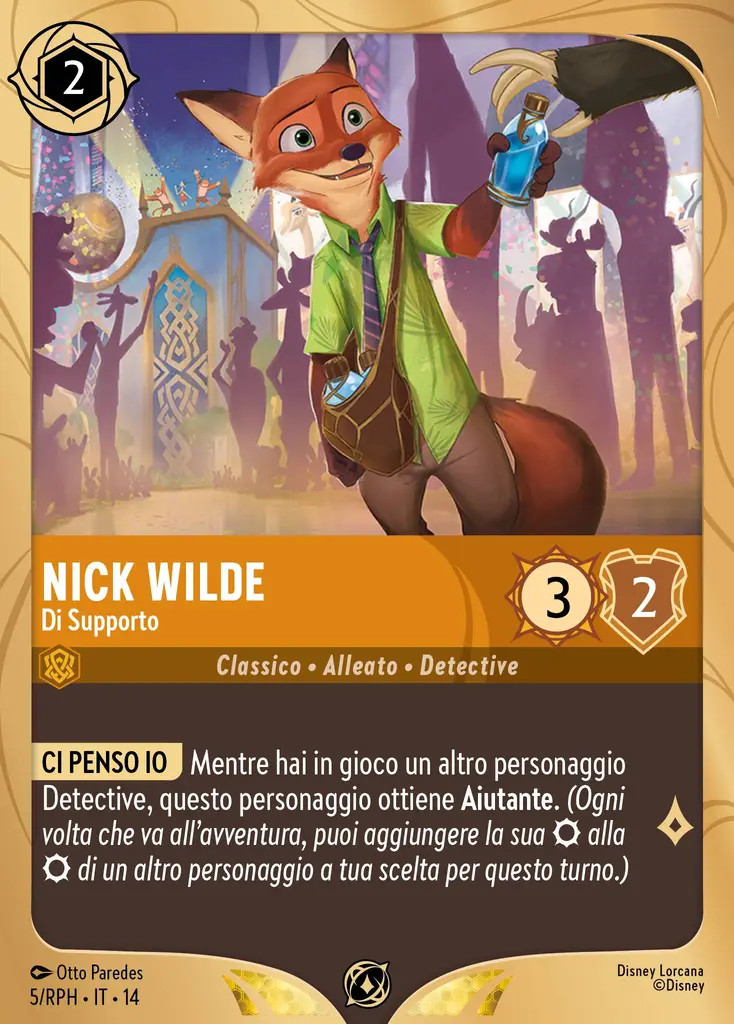 Nick Wilde - Di Supporto